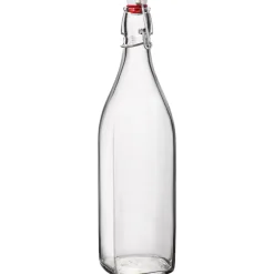 1 Litro - Bormioli Rocco Swing Bottiglia Con Tappo in Vetro
