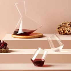 1 Litro - Nude Balance Decanter - In Vetro