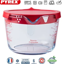 1 Litro - Pyrex Classic Caraffa in Vetro Borosilicato