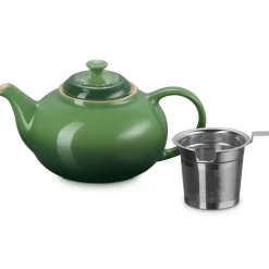 1.3 L - Le Creuset Classic Stoneware Teapot with Metal Infuser