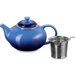 1.3 L - Le Creuset Classic Stoneware Teapot with Metal Infuser