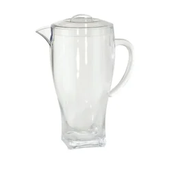 2.2 Lt - Ilsa Crystal Agata Caraffa In MS Con Coperchio