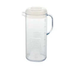 1.3 Lt - Ilsa Crystal Coralla Caraffa In San Con Coperchio