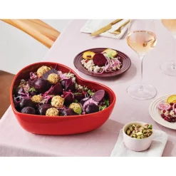 2.9 Lt - Le Creuset Cuore Ciotola In Gres Vetrificato