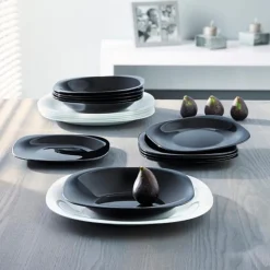 Luminarc Carine Servizio Piatti In Vetro - Set 19 Pz