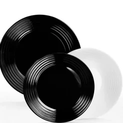 Luminarc Harena Servizio Piatti In Vetro Opale - Set 18 Pz