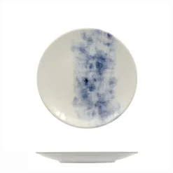 Mesa Ceramics Estoril Piatto Piano Coupe Decorato In Gres porcellanato Set 6 Pz