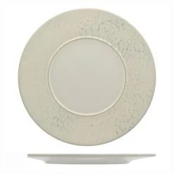 Mesa Ceramics Luz Piatto Piano Con Falda Decorato In Gres porcellanato Set 6 Pz