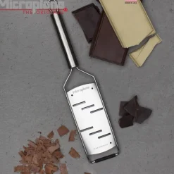 Microplane Professional Grattugia Lama a Scaglie Larghe In Acciaio Inox
