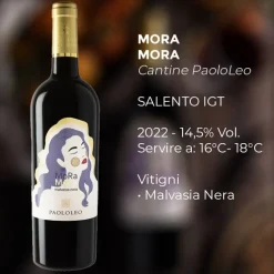 MoraMora Salento IGT 2022 Cantina Paololeo