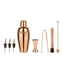 Paderno Cobbler Set Mixology Stainless Steel Set 8 Pcs