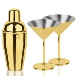 Paderno Martini Mixology Set Stainless Steel Set 3 Pcs