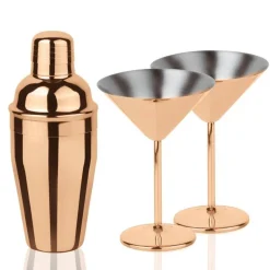 Paderno Martini Mixology Set Stainless Steel Set 3 Pcs