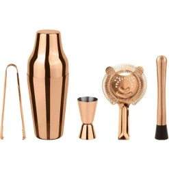 Paderno Parisienne Stainless Steel Mixology Set 5 Pcs