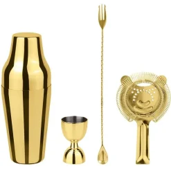 Paderno Parisienne Stainless Steel Mixology Set 4 Pcs