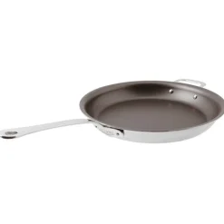 Paderno Series 12200 Padella Bassa Antiaderente In Acciaio Inox 5-Ply