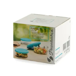 Pasabahce Polar Contenitori Alimenti in Vetro - Set 3 Pezzi