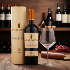 Passo del Cardinale Primitivo Di Manduria DOC 2022 Magnum con 12 Calici Rastal Harmony 72,4 cl