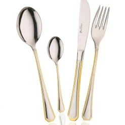 Pintinox America Servizio Posate In Acciaio Inox - Set 24 Pz