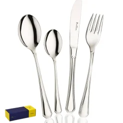 Pintinox America Servizio Posate In Acciaio Inox - Set 24 Pz
