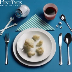 Pintinox America Servizio Posate In Acciaio Inox - Set 24 Pz