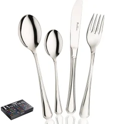 Pintinox America Servizio Posate In Acciaio Inox - Set 24 Pz