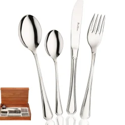 Pintinox America Servizio Posate In Acciaio Inox - Set 49 Pz