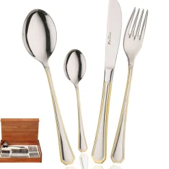 Pintinox America Servizio Posate In Acciaio Inox - Set 49 Pz