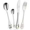 Pintinox Arca di Noè Servizio Posate In Acciaio Inox - Set 4 Pz