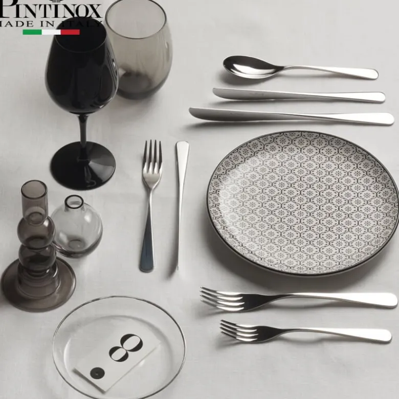 Pintinox Audrey Cucchiaino Caffè In Acciaio Inox - Set 12 Pz