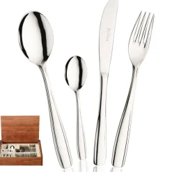 Pintinox Australia 2 Servizio Posate In Acciaio Inox - Set 24 Pz