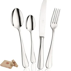 Pintinox Baguette Servizio Posate In Acciaio Inox - Set 75 Pz