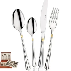 Pintinox Bernini Servizio Posate In Acciaio Inox - Set 126 Pz