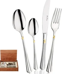 Pintinox Bernini Servizio Posate In Acciaio Inox - Set 24 Pz
