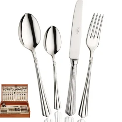 Pintinox Bernini Servizio Posate In Acciaio Inox - Set 75 Pz