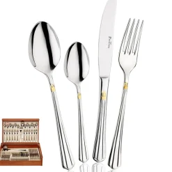 Pintinox Bernini Servizio Posate In Acciaio Inox - Set 75 Pz