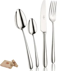 Pintinox Bramante Servizio Posate In Acciaio Inox Forgiato - Set 75 Pz