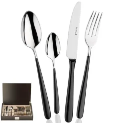 Pintinox Bramante Servizio Posate In Acciaio Inox Forgiato - Set 24 Pz