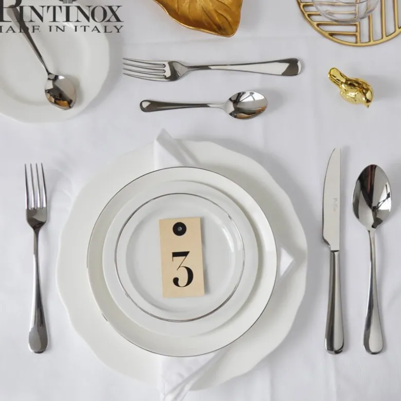 Pintinox Coliseum Spalmaburro In Acciaio Inox - Set 12 Pz