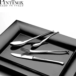 Pintinox Dolphin Cucchiaino Moka In Acciaio Inox - Set 12 Pz