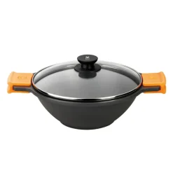 Pintinox Efficient Wok In Alluminio Con Coperchio