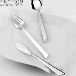 Pintinox Euclide Cucchiaino Caffè In Acciaio Inox - Set 12 Pz