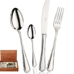 Pintinox Filet Servizio Posate In Acciaio Inox - Set 24 Pz