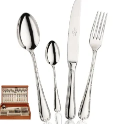 Pintinox Filet Servizio Posate In Acciaio Inox - Set 75 Pz