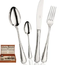 Pintinox Filet Servizio Posate In Acciaio Inox - Set 126 Pz