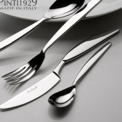 Pintinox Goccia Servizio Posate In Acciaio Inox Forgiato - Set 24 Pz