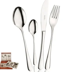 Pintinox Hotel Servizio Posate In Acciaio Inox - Set 126 Pz