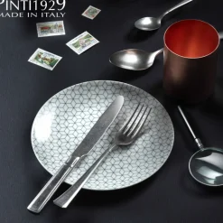 Pintinox Leonardo Cucchiaino Caffè In Acciaio Inox - Set 12 Pz