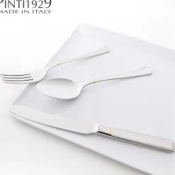 Pintinox Leonardo Cucchiaio Tavola In Acciaio Inox - Set 12 Pz