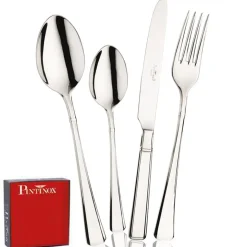 Pintinox Leonardo Servizio Posate In Acciaio Inox - Set 24 Pz